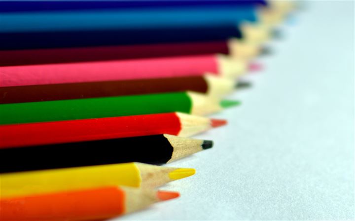 Colorful Pencil All Mac wallpaper