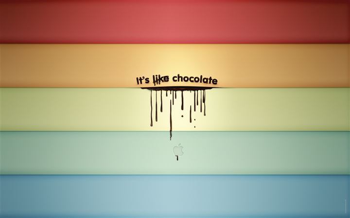 Colorful chocolate All Mac wallpaper