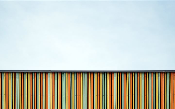 Colorful facade in German... All Mac wallpaper