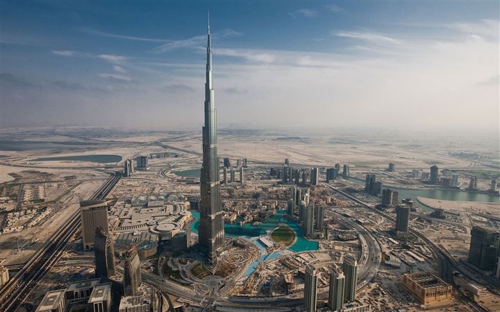Dubai Tall Tower All Mac wallpaper