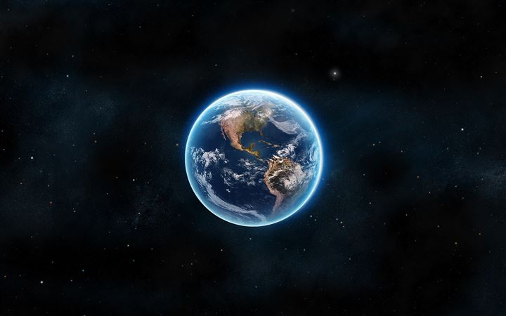 Earth The Blue Planet All Mac wallpaper