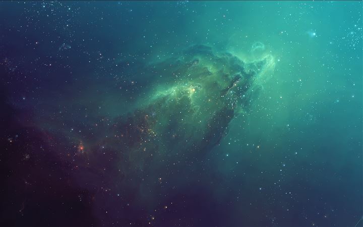 Galactic Nebula All Mac wallpaper