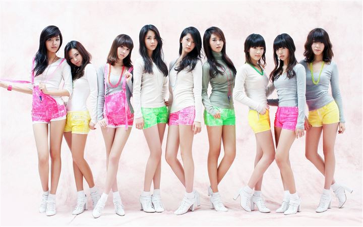 Girls Generation 6 All Mac wallpaper