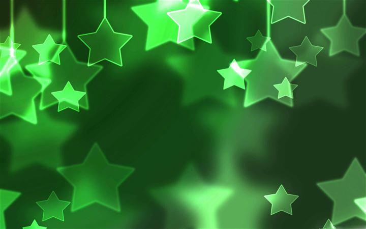 Green Stars MacBook Air wallpaper