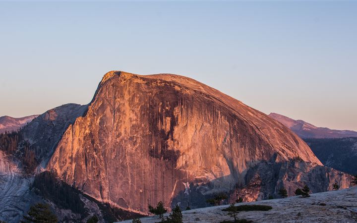 Half Dome in Yosemite Nat... All Mac wallpaper