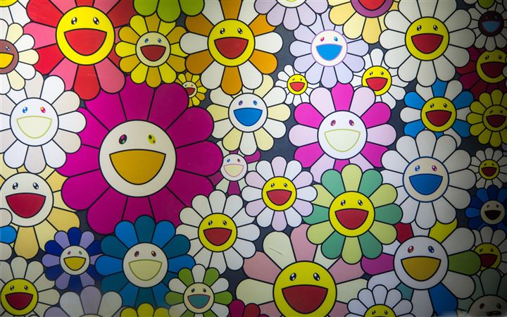 Happy Flowers All Mac wallpaper