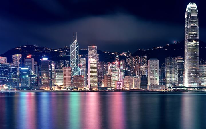 Hong Kong Skyscrapers All Mac wallpaper