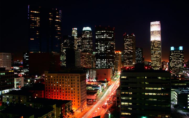 Los Angeles Lights All Mac wallpaper