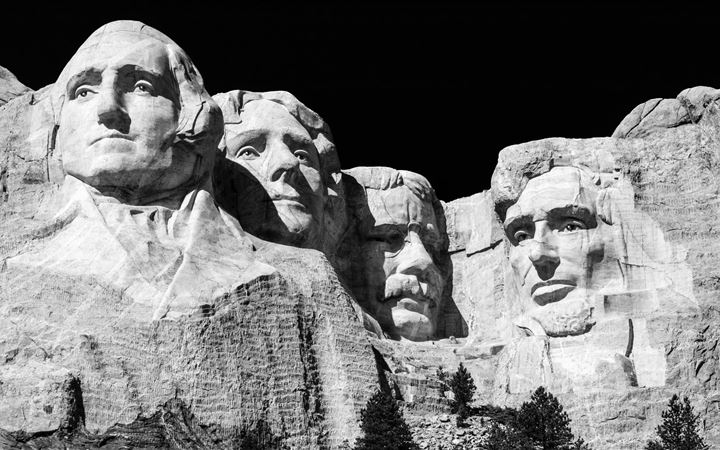 Mt Rushmore during daytime All Mac wallpaper