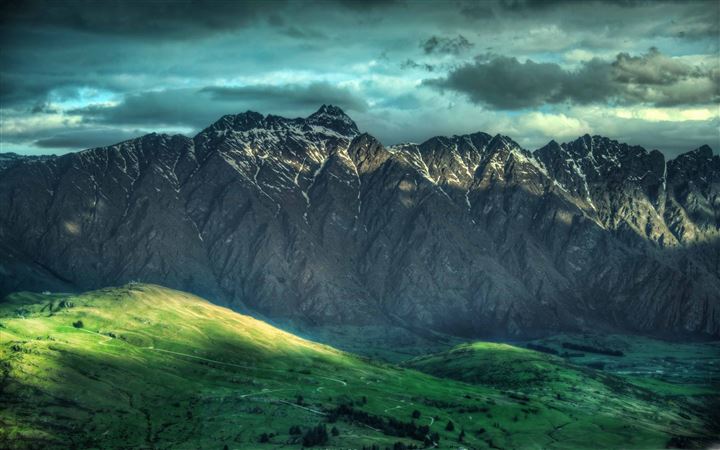 New Zealand Mountains All Mac wallpaper