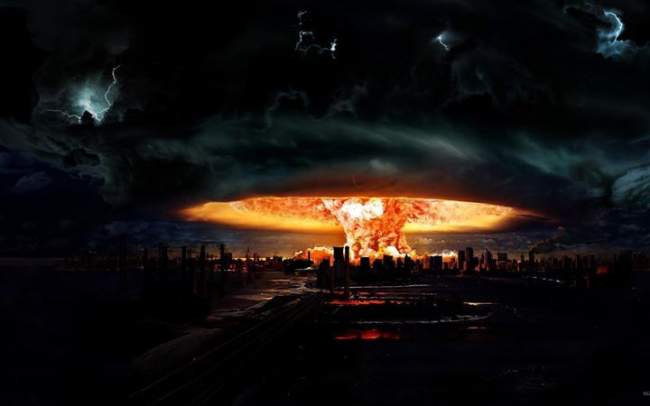 Nuclear Explosion Of Darkness All Mac wallpaper