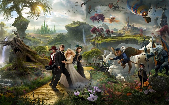 Oz The Great And Powerful 2013 Movie All Mac wallpaper