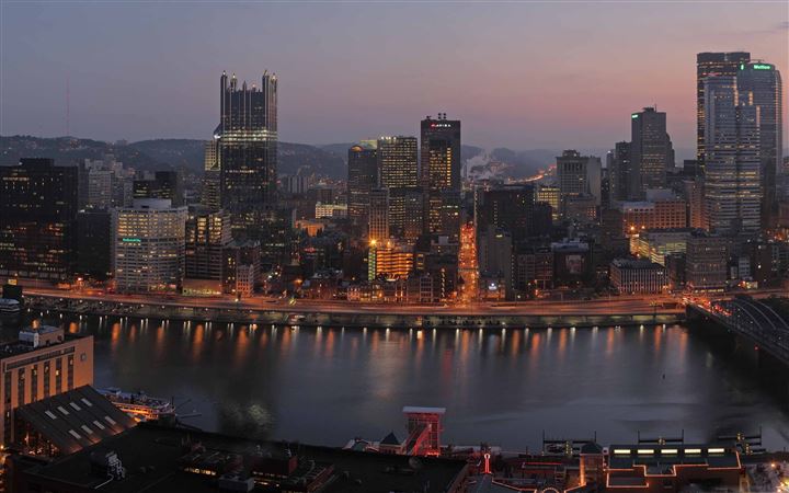 Pittsburgh Panorama All Mac wallpaper
