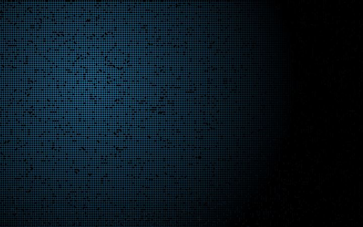 Pixeles blue background All Mac wallpaper