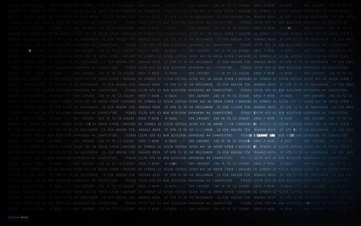 Quantum Binary All Mac wallpaper
