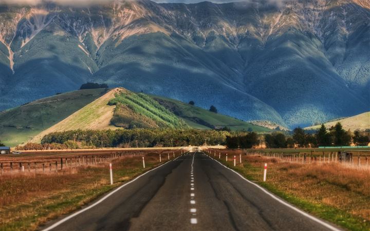 Road In New Zealand All Mac wallpaper