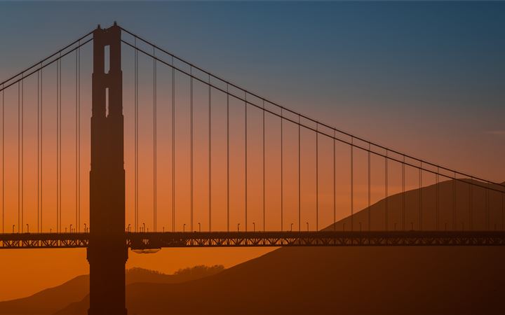 San Francisco Bridge All Mac wallpaper
