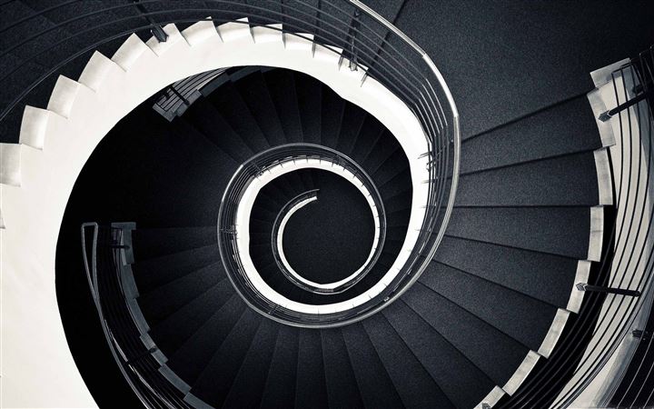 Spiral Stairscase All Mac wallpaper