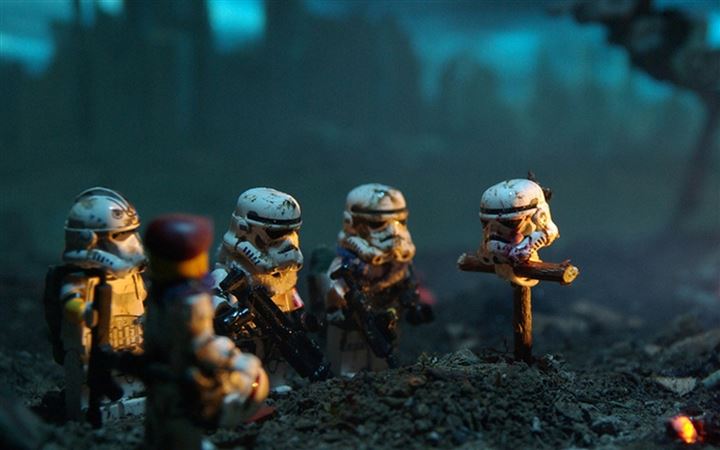 Star Wars Lego Soldiers All Mac wallpaper