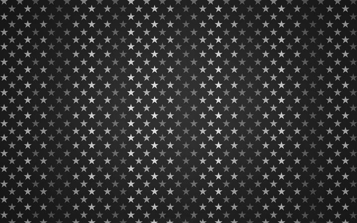 Stars Pattern Black And White All Mac wallpaper