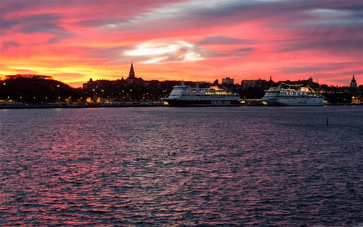 Stockholm Cruises All Mac wallpaper
