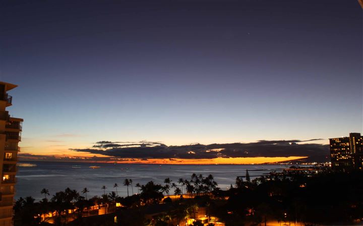 Sundown Oahu Hawaii All Mac wallpaper