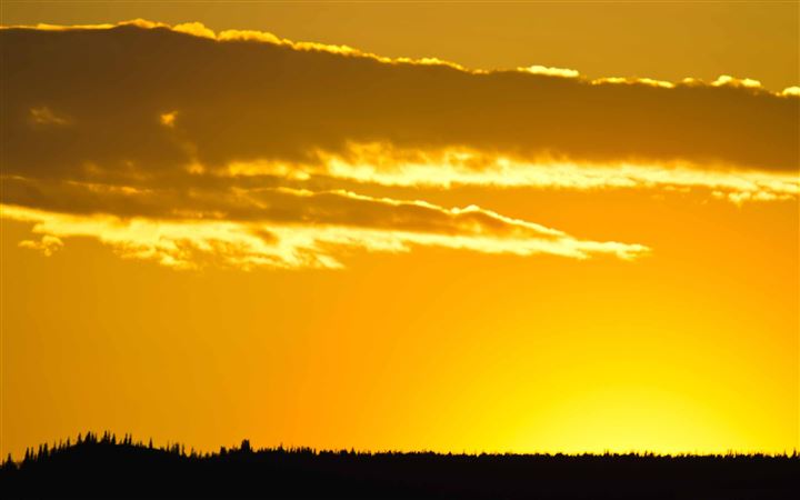 Sunset In Alaska All Mac wallpaper