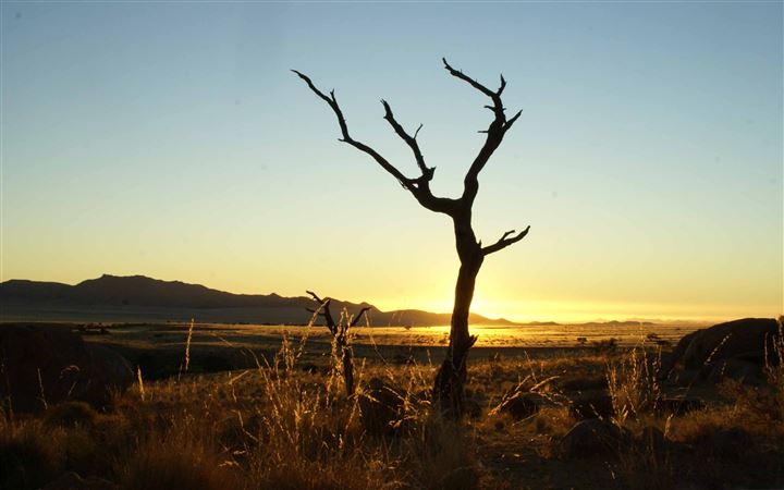 Sunset Namib Desert All Mac wallpaper