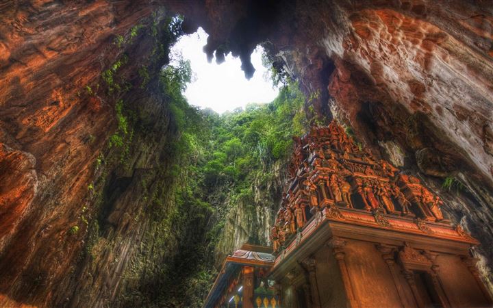 Temple In the Caves Malaysia All Mac wallpaper