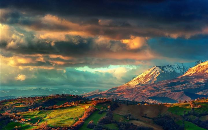 The Apennines Mountains All Mac wallpaper