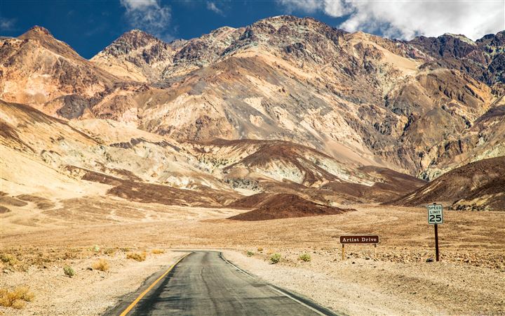 The Desert Route To California All Mac wallpaper