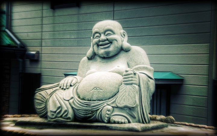 The Fat Buddha Budai All Mac wallpaper
