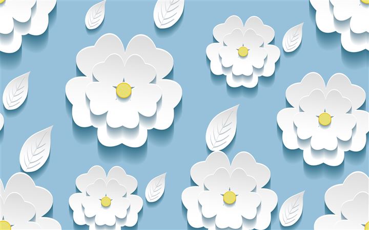 The flower MacBook Air wallpaper