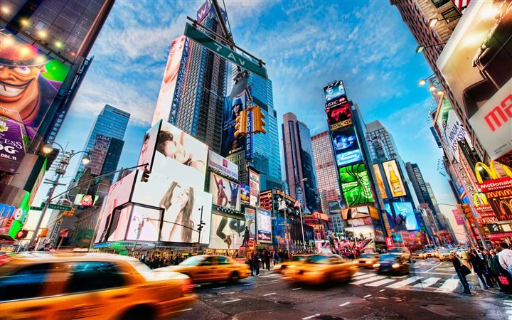 Times Square New York All Mac wallpaper