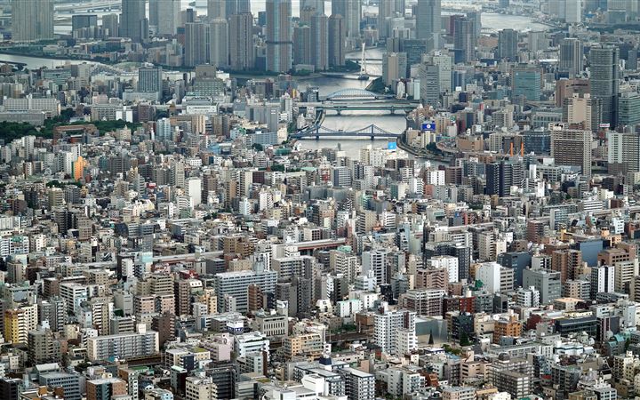 Tokyo panorama All Mac wallpaper