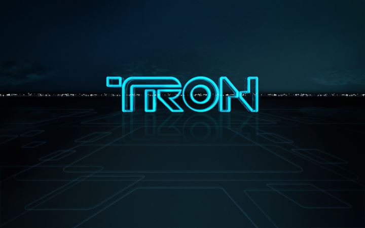 Tron Logo All Mac wallpaper