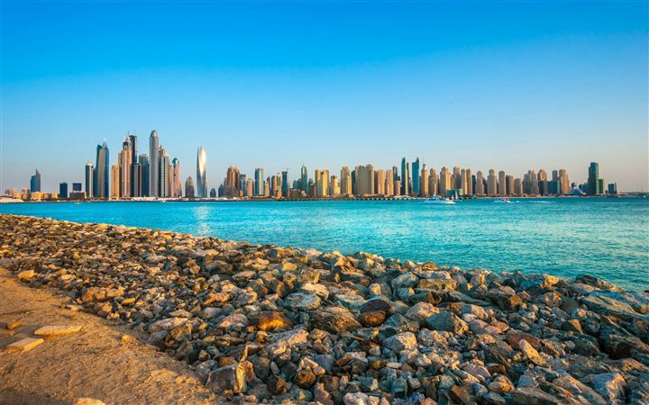 United Arab Emirates Skyscrapers All Mac wallpaper