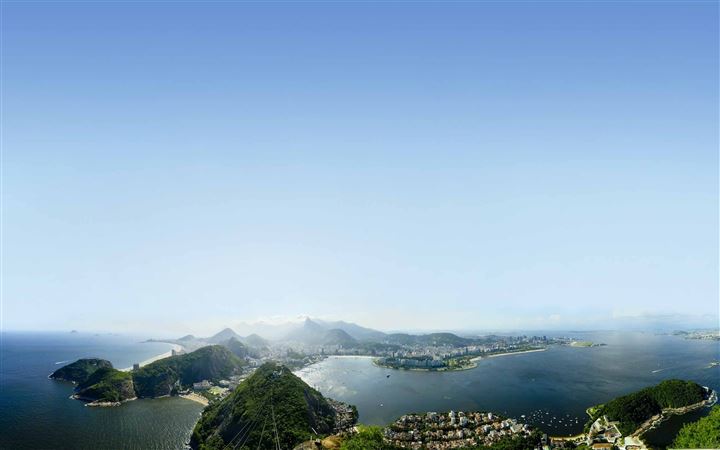 View Of Rio De Janeiro Brazil All Mac wallpaper