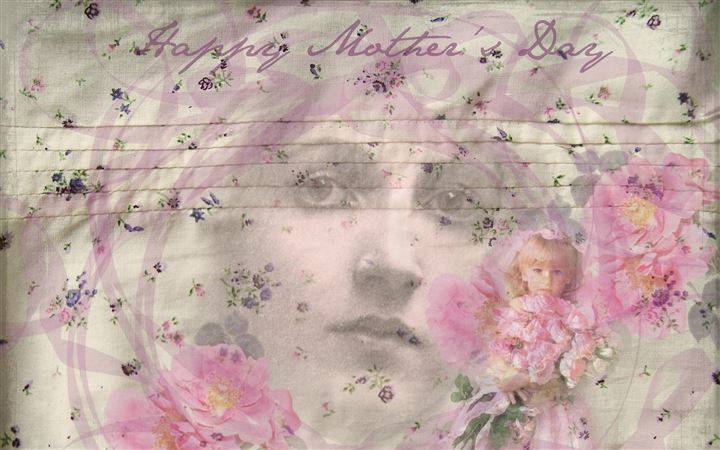 Vintage Mothers Day All Mac wallpaper