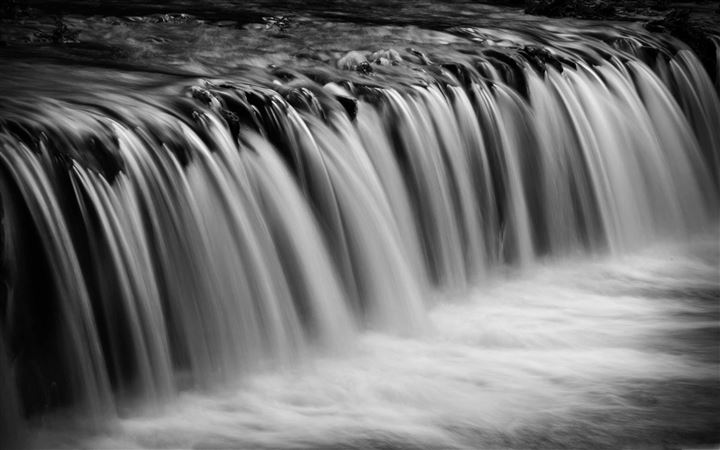Waterfall Plymbridge Devon England All Mac wallpaper