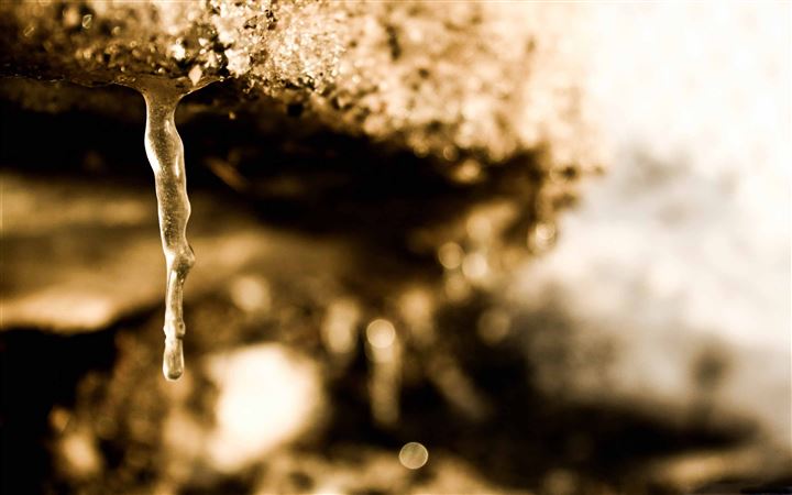Winter Icicle All Mac wallpaper