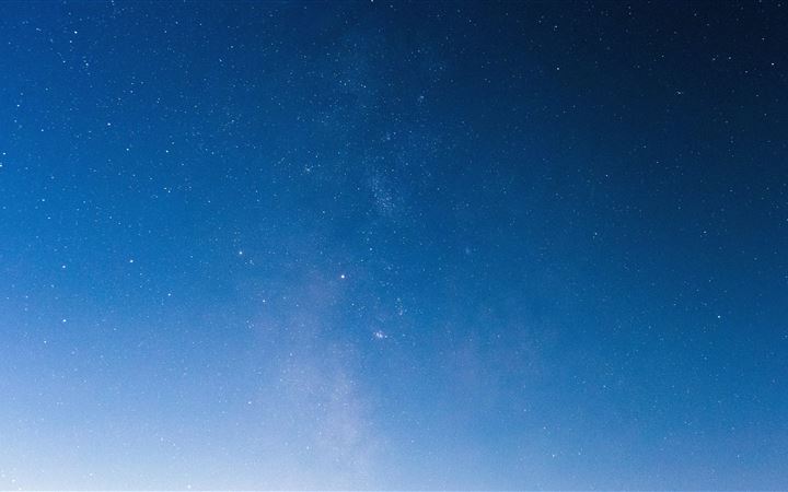 blue sky with stars 5k All Mac wallpaper