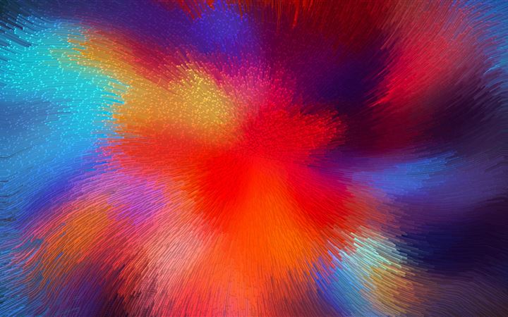 circle colorful wave abstract 5k All Mac wallpaper