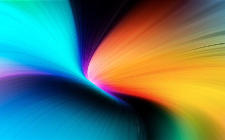 color hole abstract 8k MacBook Air wallpaper