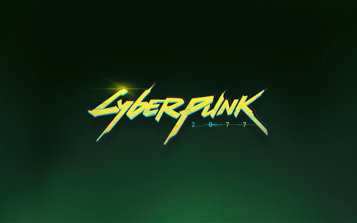 cyberpunk 2077 logo 5k All Mac wallpaper