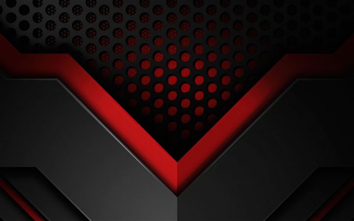 down shapes red 4k All Mac wallpaper