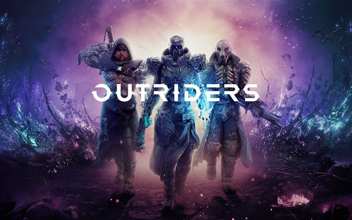 outriders 8k 2020 All Mac wallpaper