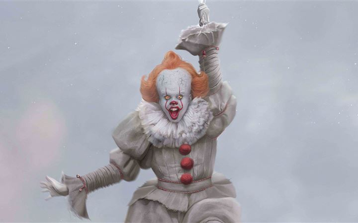 pennywise 8k All Mac wallpaper