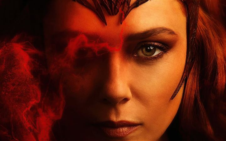 scarlet witch doctor strange in the multiverse of MacBook Air wallpaper