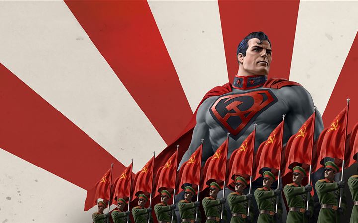 superman red son 2020 MacBook Air wallpaper